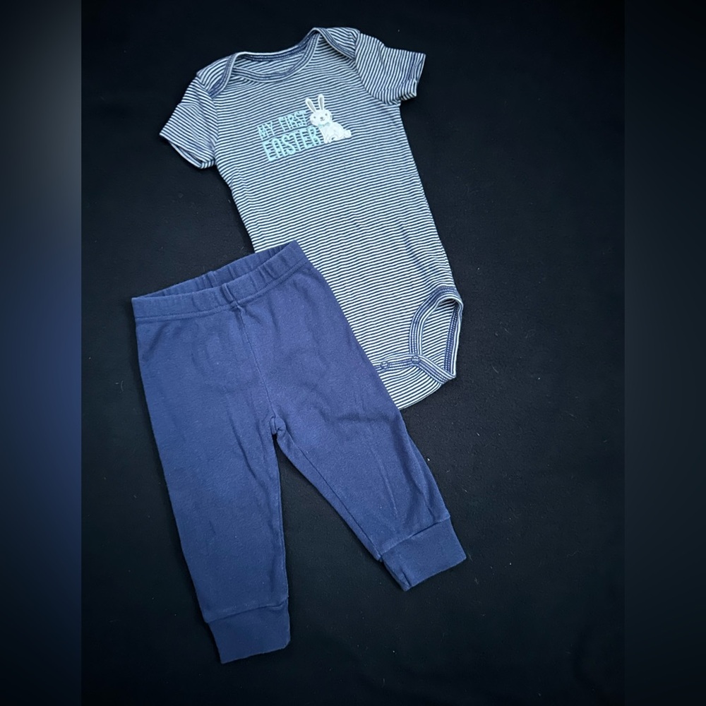 My First Easter Onesie and pant set